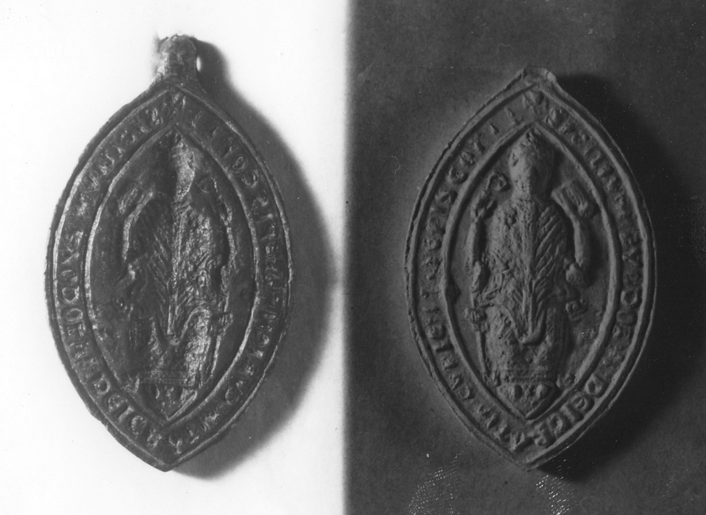 sigillo - ambito italiano (secc. XII/ XV)