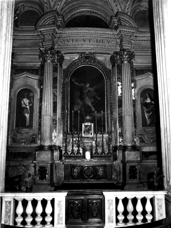 altare di Bigatti Giovanni, Sperone Alessandro - ambito romano (inizio sec. XVIII, sec. XIX, sec. XIX)