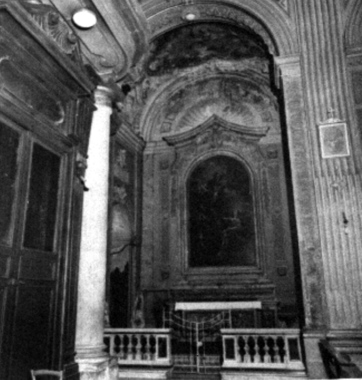 mensa d'altare - ambito romano (sec. XVIII)