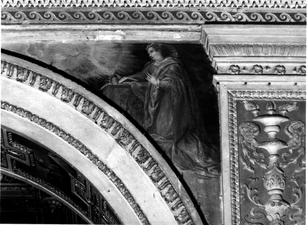 Madonna annunciata (dipinto) di Balducci Giovanni detto Cosci (sec. XVI)