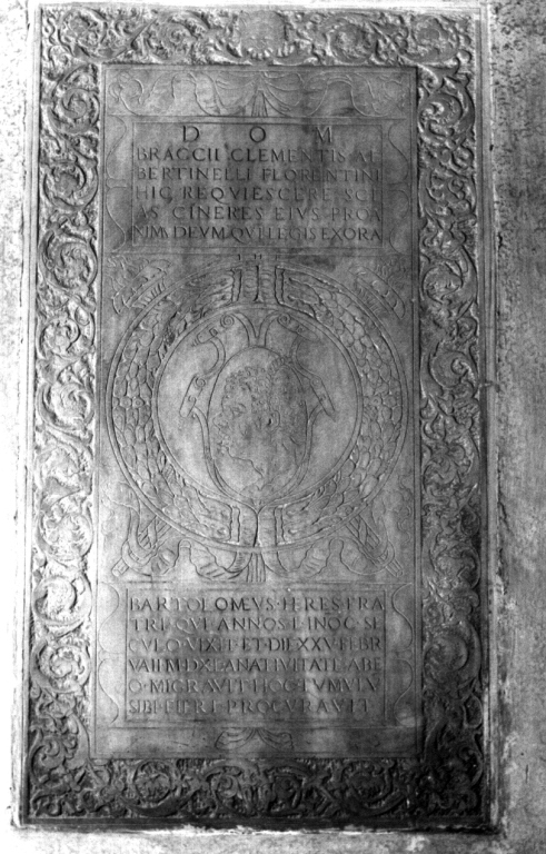 stemma (lapide tombale) - ambito romano (sec. XVI)