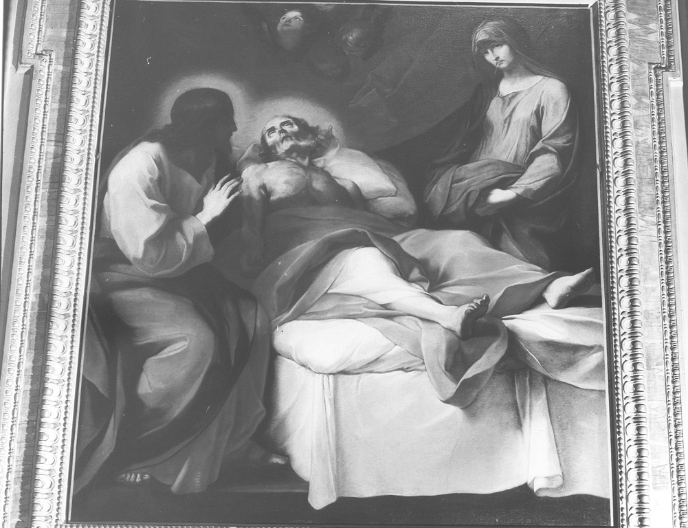 morte di San Giuseppe (dipinto) - ambito Italia centrale (sec. XIX)