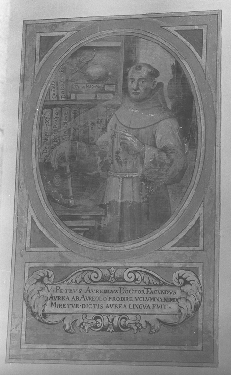 venerabile Pietro Aureolus (dipinto) di Sguary Giovanni Antonio (prima metà sec. XVIII)