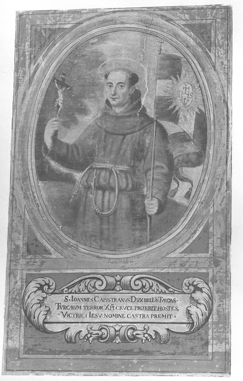 San Giovanni da Capestrano (dipinto) di Sguary Giovanni Antonio (prima metà sec. XVIII)