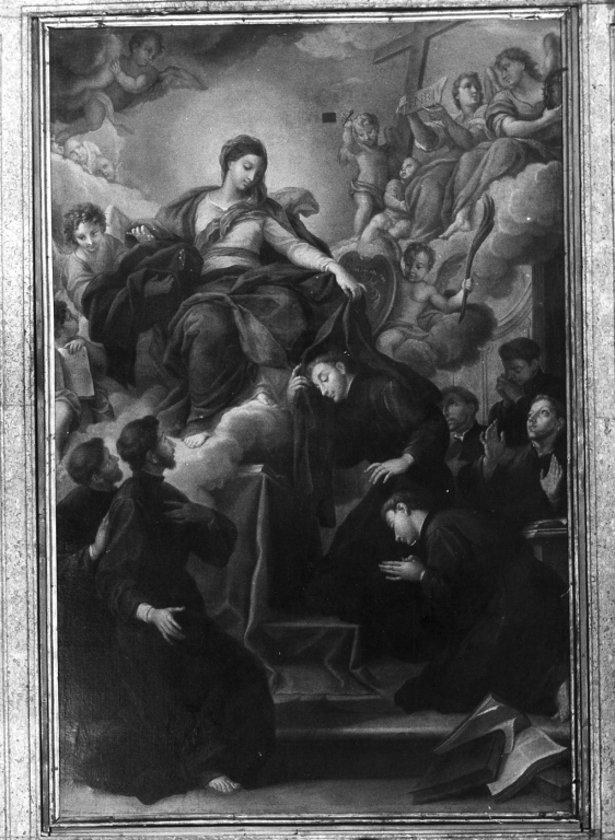 I Sette Santi Fondatori (dipinto) di Bigatti Giovanni (sec. XVIII)