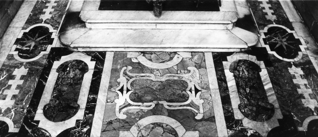 decorazione a intarsio - ambito romano (fine sec. XVI)