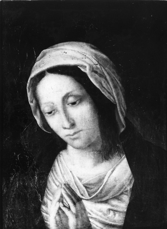 Vergine in preghiera (dipinto) di Salvi Giovan Battista detto Sassoferrato (maniera) (sec. XVII)