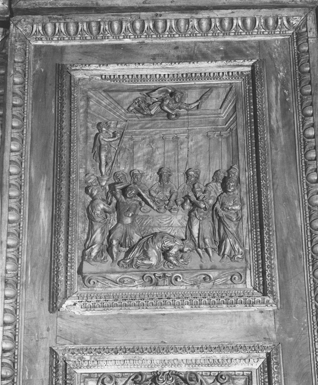 Martirio di Santa Valeria (rilievo) - ambito romano (secc. XV/ XVII)