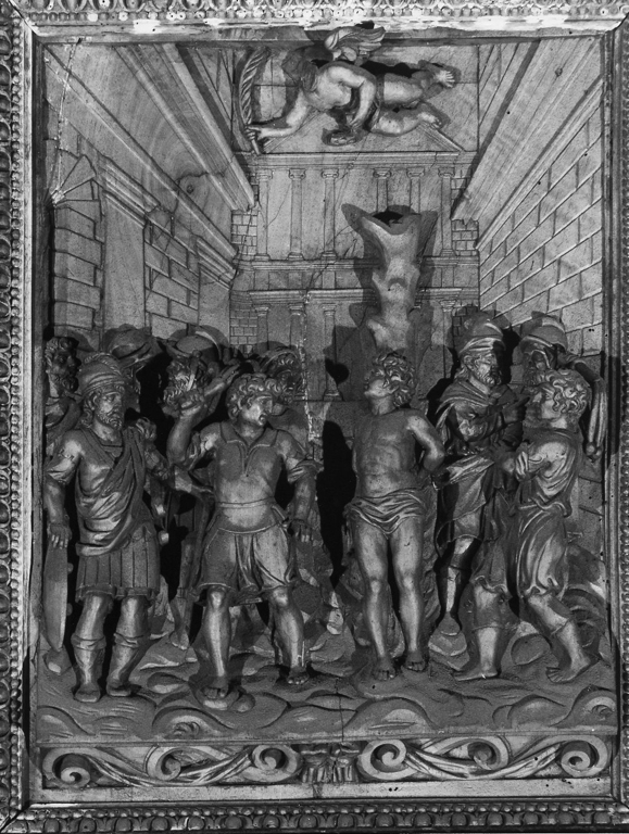 Martirio di San Gervasio (rilievo) - ambito romano (secc. XV/ XVII)