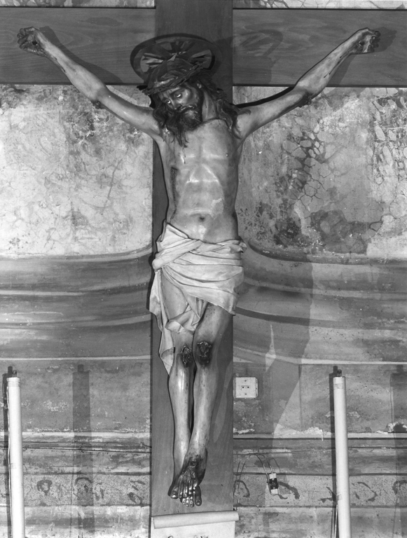 Cristo crocifisso (scultura) - ambito romano (sec. XIX)