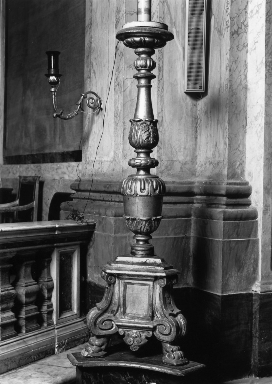 candelabro - ambito romano (prima metà sec. XVII)