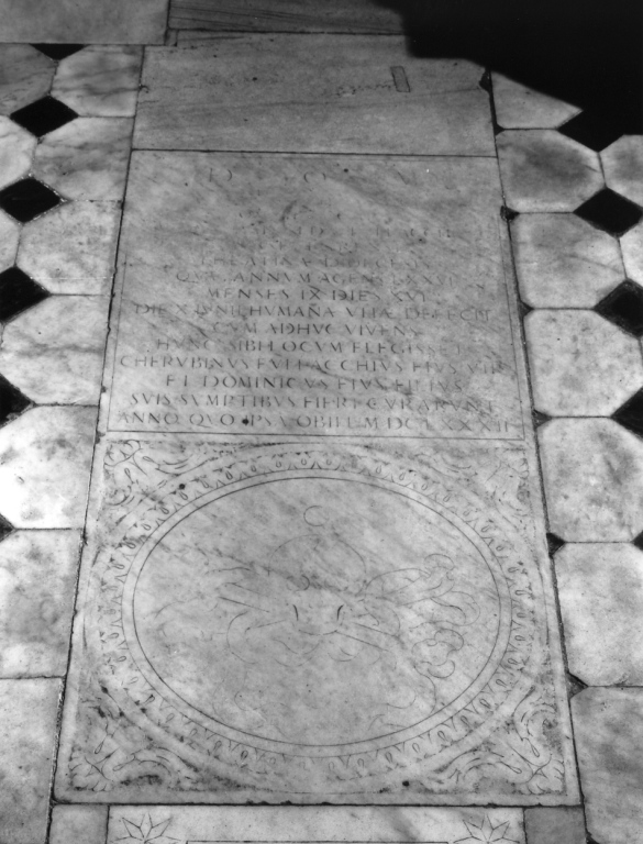 lapide - ambito romano (sec. XVII)