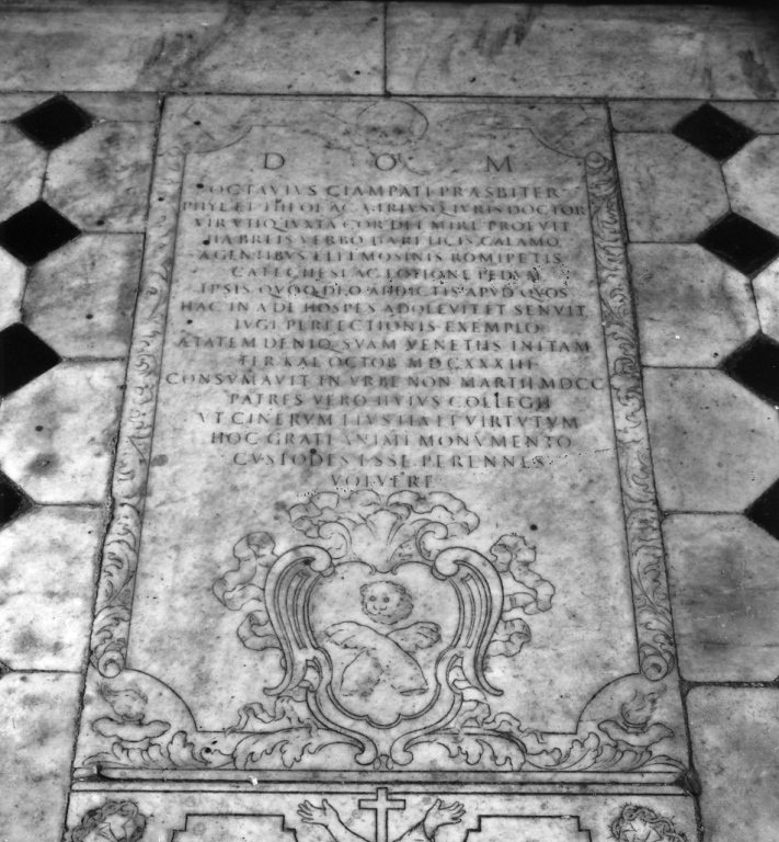 lapide - ambito romano (sec. XVIII)