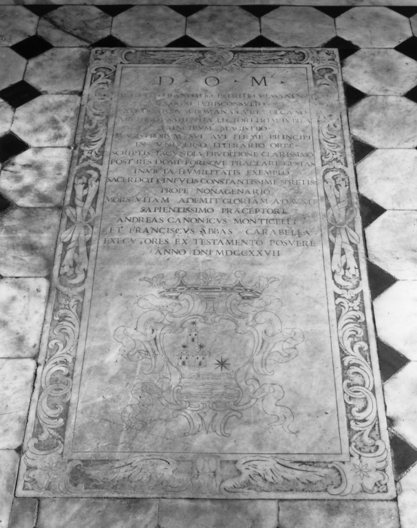 lapide - ambito romano (sec. XVIII)