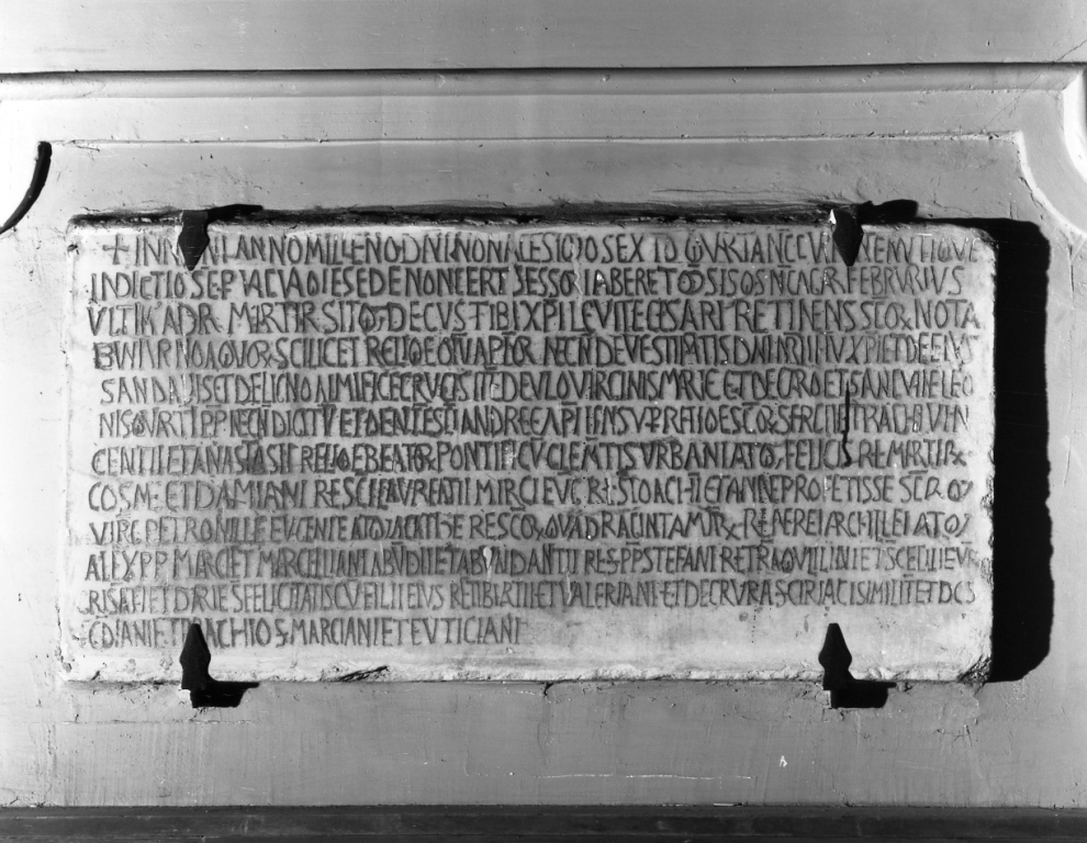 lapide - ambito romano, ambito romano (sec. XI)