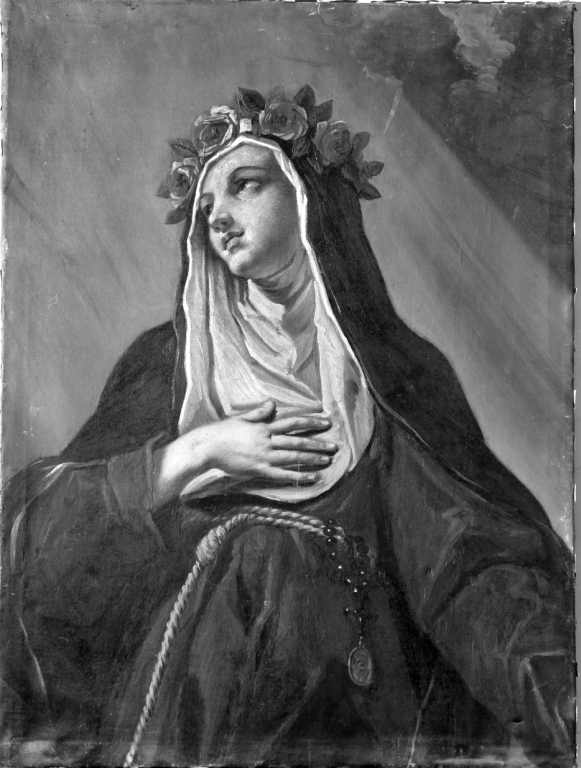 Santa Rosa da Viterbo (dipinto) di Puccini Biagio (inizio sec. XVIII)