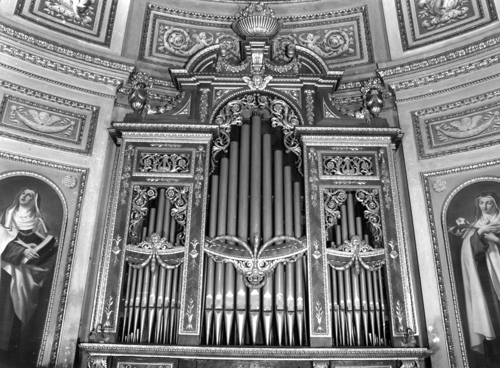 cassa d'organo - ambito romano (fine sec. XVII)