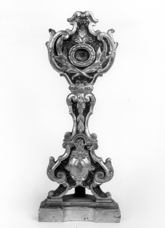 reliquiario - a ostensorio - ambito romano (seconda metà sec. XVIII)