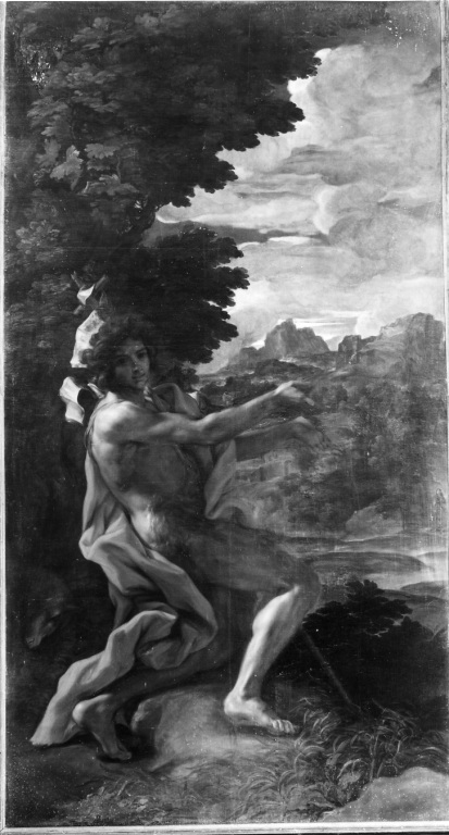 San Giovanni Battista (dipinto) di Gaulli Giovanni Battista detto Baciccio (sec. XVII)