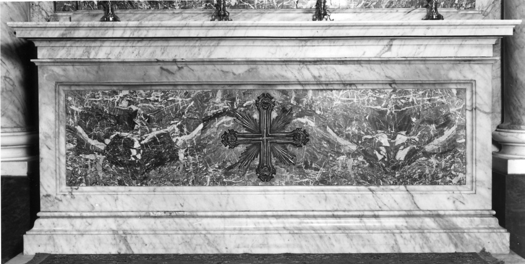 paliotto - ambito romano (seconda metà sec. XVIII)