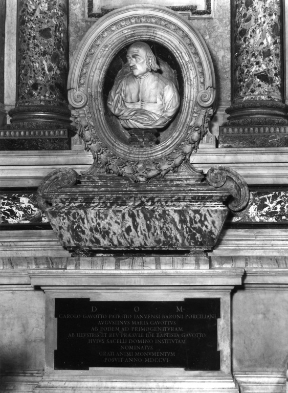 monumento funebre di Bernini Gian Lorenzo (cerchia) (sec. XVIII)
