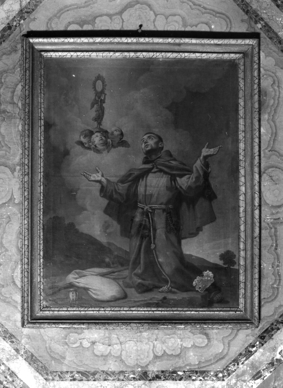 San Pasquale Baylon (dipinto) - ambito romano (prima metà sec. XIX)