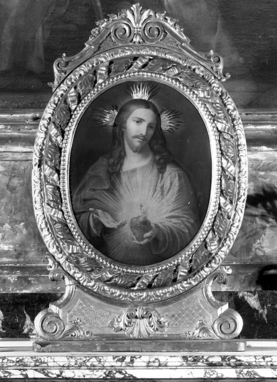 Sacro Cuore di Cristo (dipinto) - ambito romano (prima metà sec. XX)