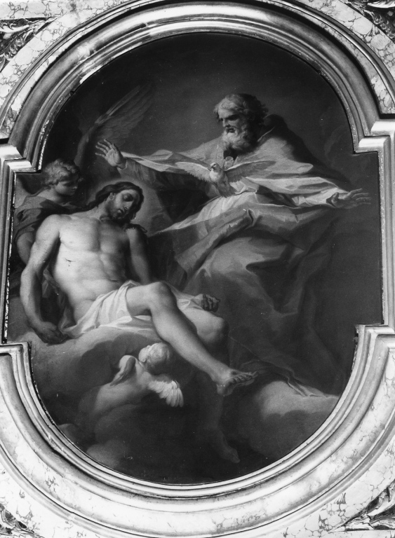 La Trinità (dipinto) di Pozzi Stefano (sec. XVIII)