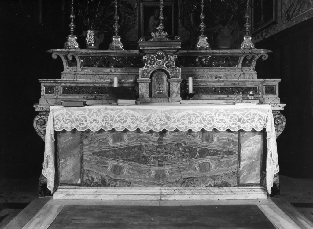 mensola - artigianato romano (prima metà sec. XVII)