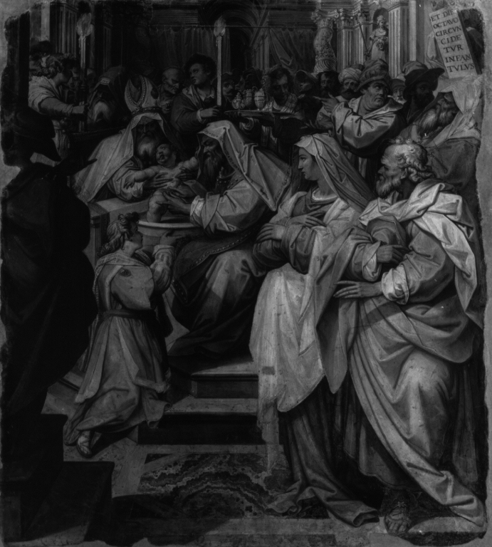 Circoncisione (dipinto) di Zucchi Jacopo (sec. XVI)