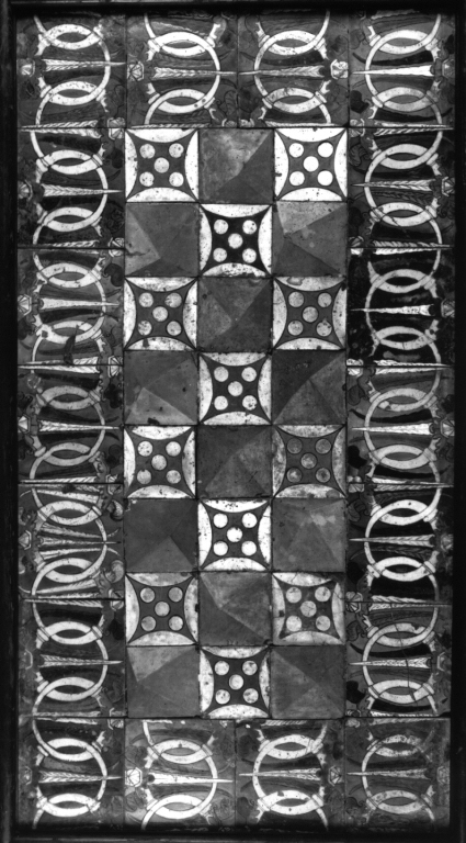 pavimento, frammento di Della Robbia Luca il Giovane (sec. XVI)