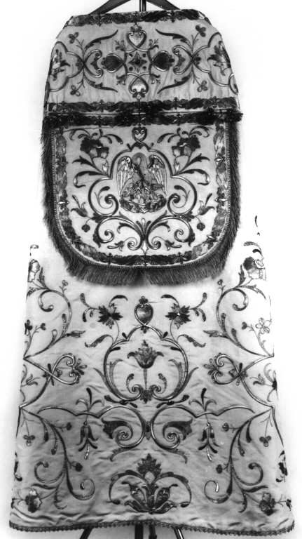 paramento liturgico - manifattura romana (prima metà sec. XX)