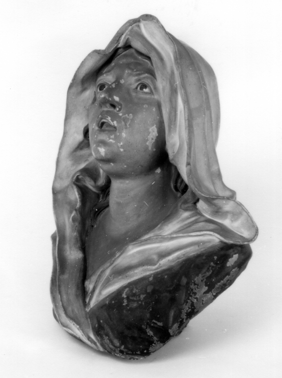 Madonna (?) (busto) - artigianato romano (sec. XIX)