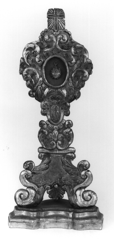 reliquiario - a ostensorio - ambito romano (sec. XVII)