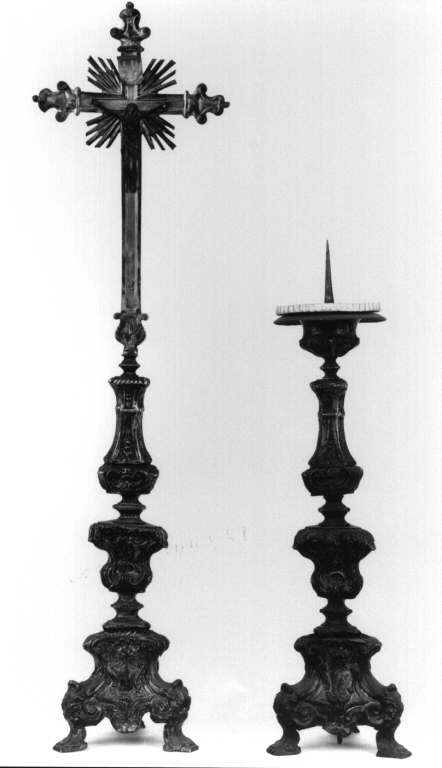 servizio d'altare - ambito romano (sec. XVIII)