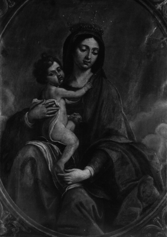 Madonna con Bambino (dipinto) - ambito romano (sec. XVIII)