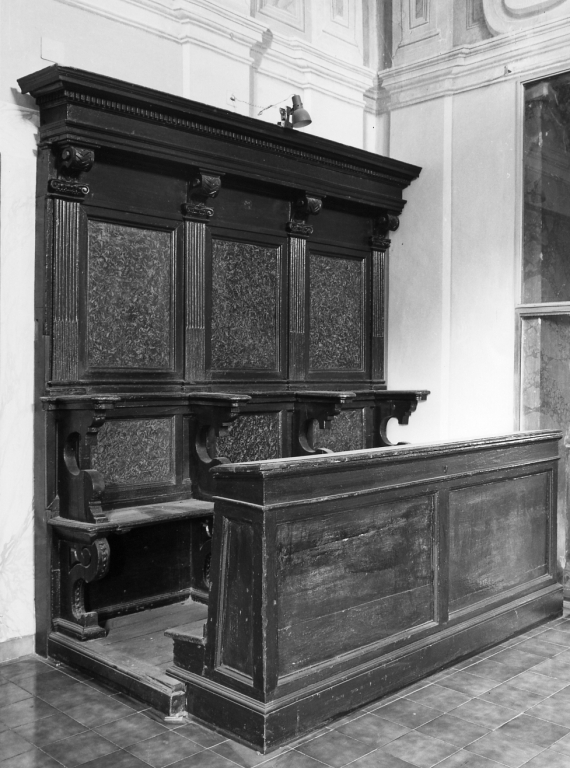 stallo - ambito romano (fine sec. XIX)