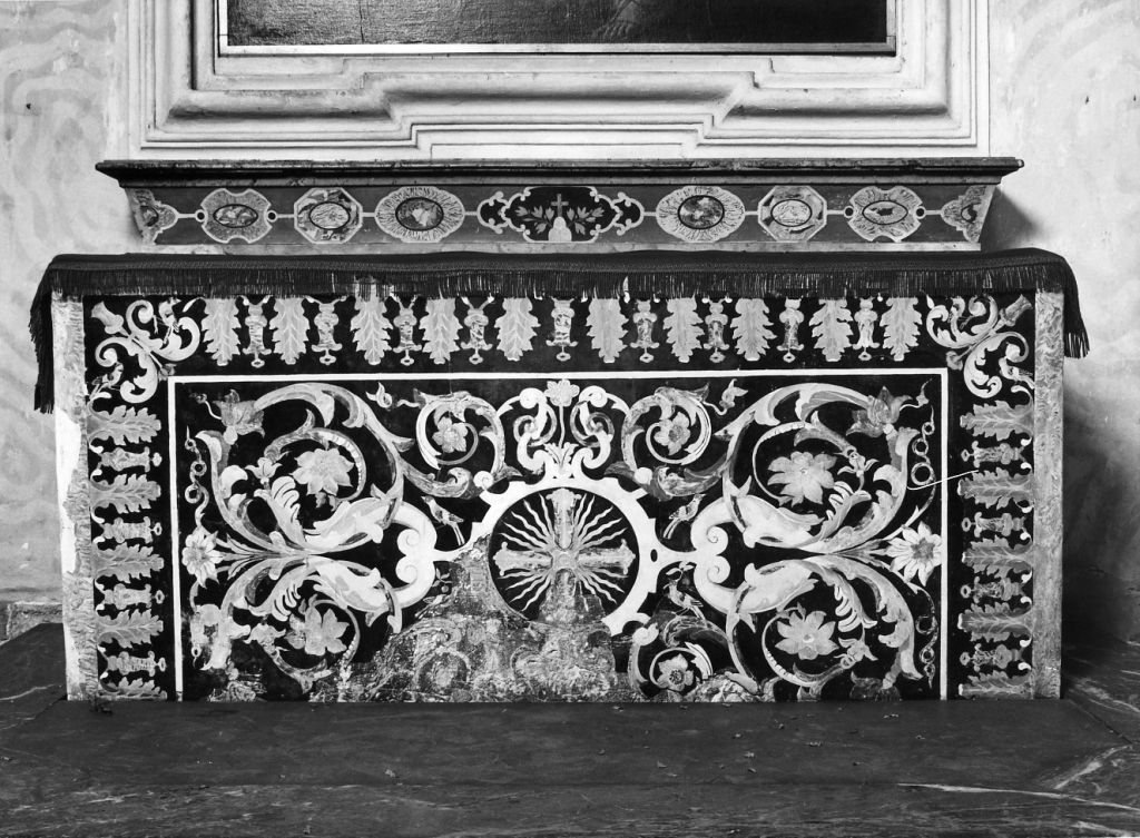 paliotto - ambito romano (sec. XVII)