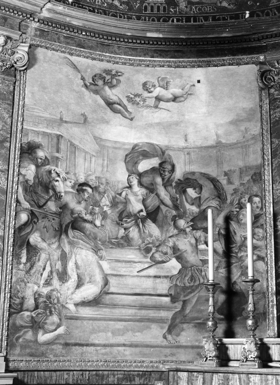 Martirio dei compagni di San Nemesio (dipinto) di Canuti Domenico Maria (sec. XVII)