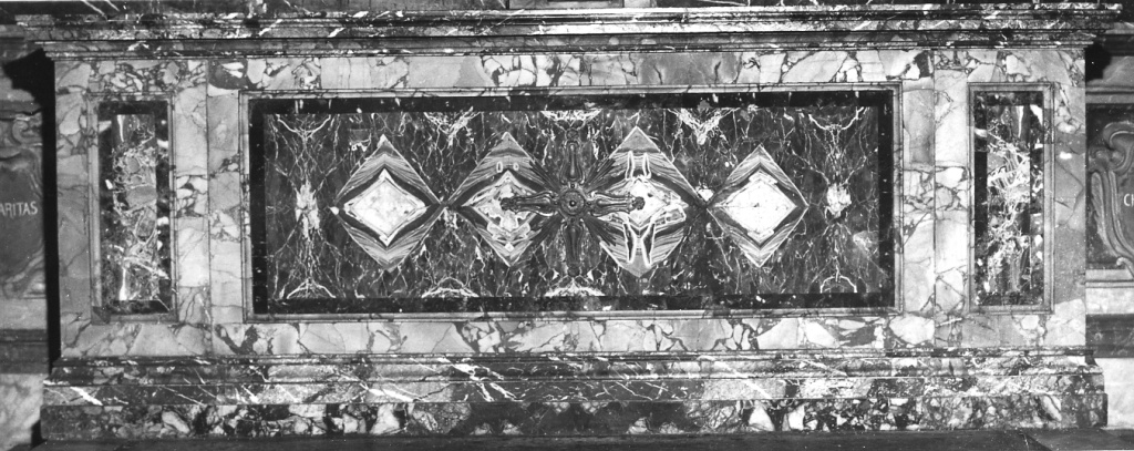 paliotto - ambito romano (seconda metà sec. XVIII)