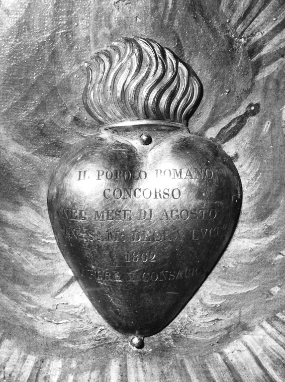 ex voto - ambito romano (sec. XIX)