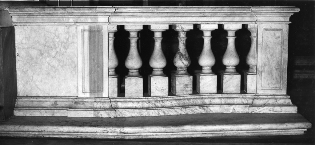 balaustrata - ambito romano (seconda metà sec. XVIII)