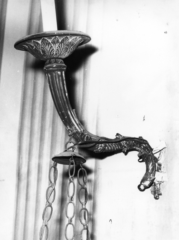 candeliere da parete - ambito romano (sec. XIX)