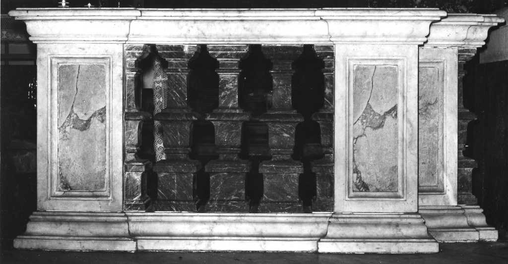 balaustrata - ambito romano (sec. XVIII)