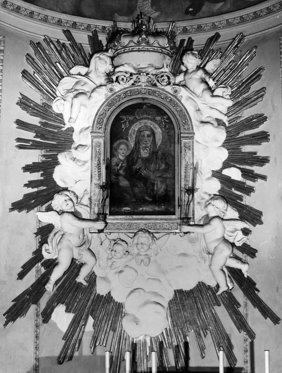 Gloria angelica (decorazione plastica) di Valvassori Gabriele (sec. XVIII)