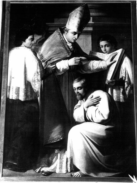 Battesimo di Alfonso Ratisbonne (dipinto) di Bartolini Domenico (prima metà sec. XX)