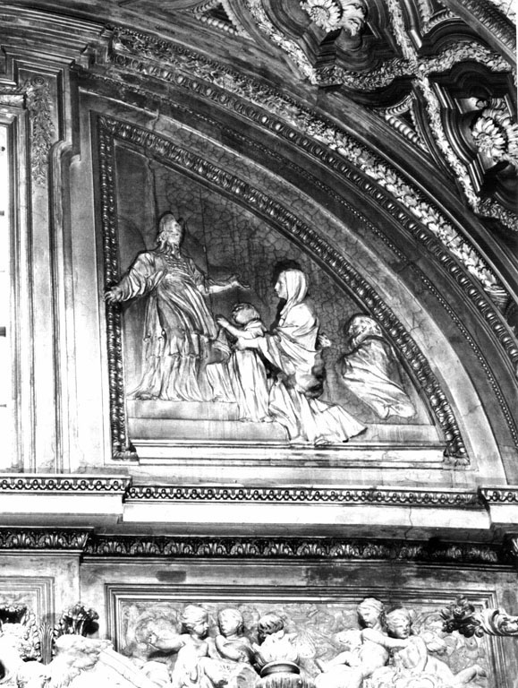 Presentazione di Maria al tempio (rilievo) di Fontana Luigi (sec. XIX)
