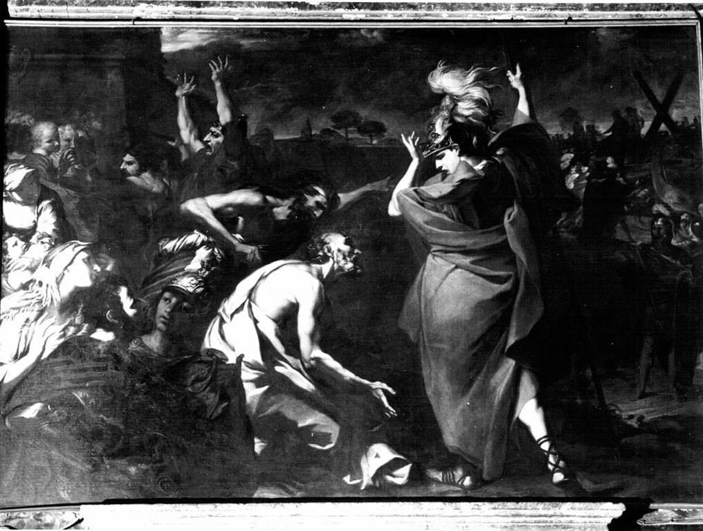 Sant'Andrea condotto al martirio (dipinto) di Grecolini Giovanni Antonio (sec. XVIII)