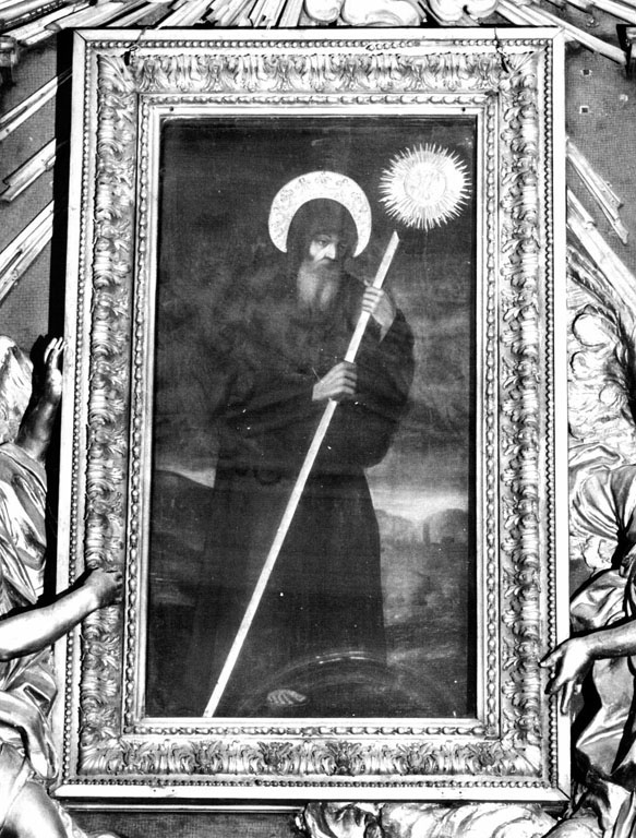 San Francesco di Paola (dipinto) di Nogari Paris detto Paris Romano (seconda metà sec. XVI)