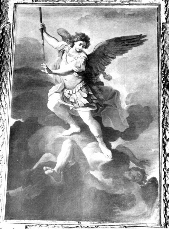 San Michele Arcangelo (pala d'altare) di Gimignani Ludovico (ultimo quarto sec. XVII)